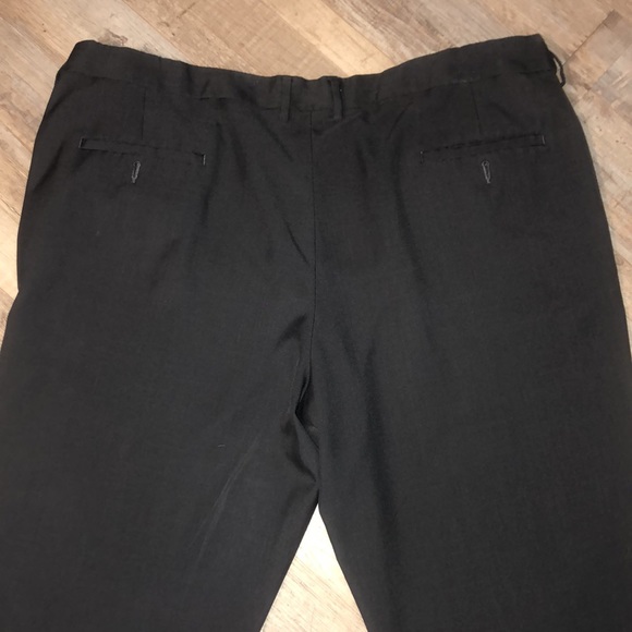 Haggar Dark Grey Men Dress Pants 44x30 - Picture 8 of 8